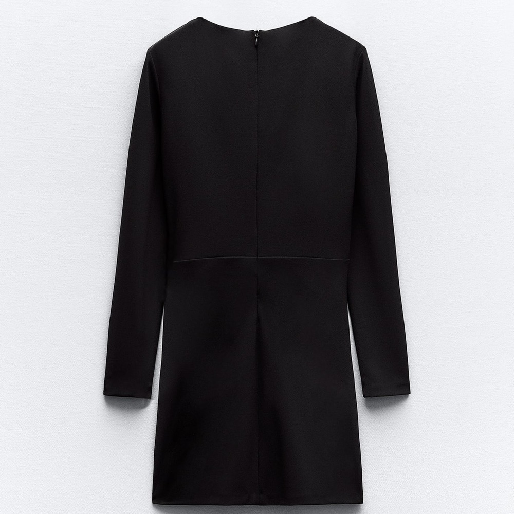 ZARA DRAPED DRESS💟 - Picture 6 of 6